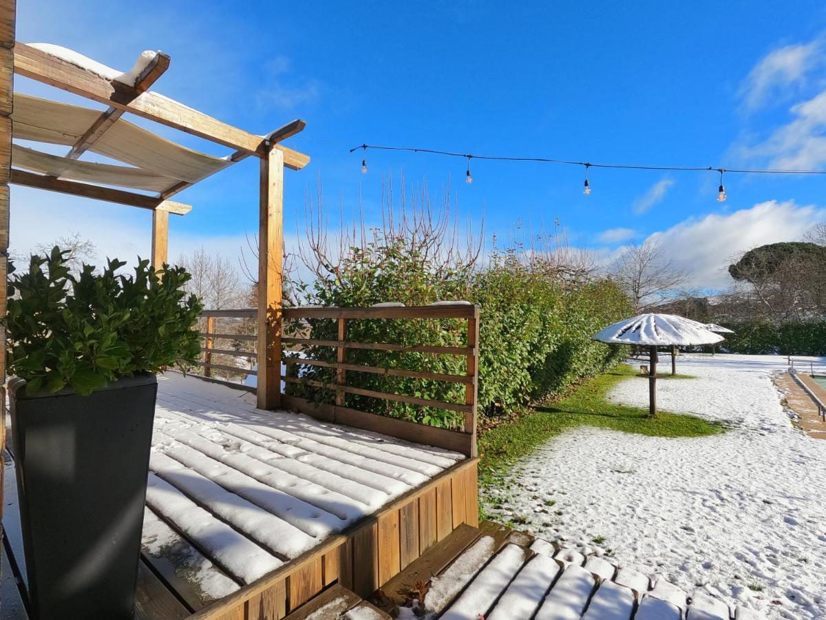 Glamping Hills Otel Santa Comba de Rossas Dış mekan fotoğraf