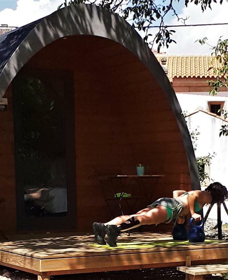 Glamping Hills Otel Santa Comba de Rossas Dış mekan fotoğraf